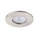 62335-001 IP65 Satin Nickel Recessed Downlight Ø 8.5 cm