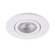 62313-001 Adjustable White Recessed Downlight Ø 9.2 cm