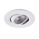 62313-001 Adjustable White Recessed Downlight Ø 9.2 cm