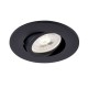 62314-001 Adjustable Black Recessed Downlight Ø 9.2 cm