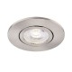 62315-001 Adjustable Satin Nickel Recessed Downlight Ø 9.2 cm