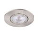 62315-001 Adjustable Satin Nickel Recessed Downlight Ø 9.2 cm