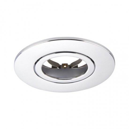 62316-001 Adjustable Chrome Recessed Downlight Ø 9.2 cm
