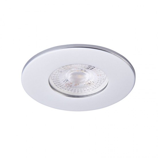 62328-001 Silver Recessed Downlight Ø 8.5 cm