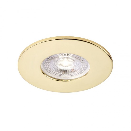 62329-001 Brass Recessed Downlight Ø 8.5 cm