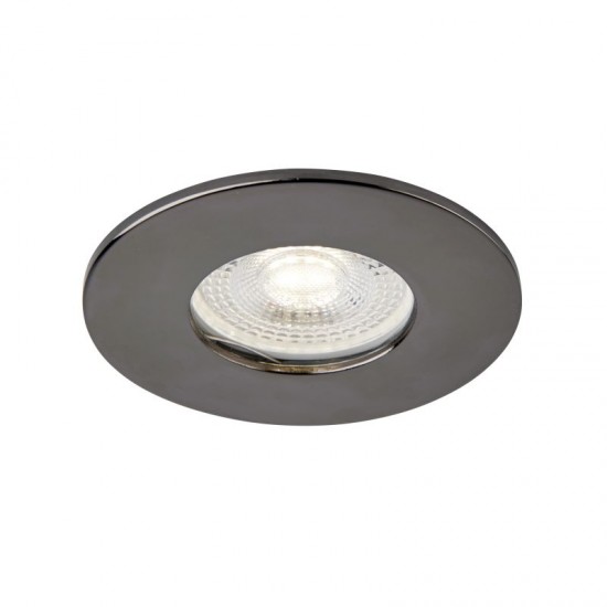 62337-001 IP65 Black Nickel Recessed Downlight Ø 8.5 cm