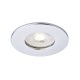 62338-001 IP65 Silver Recessed Downlight Ø 8.5 cm