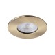 62341-001 IP65 Antique Brass Recessed Downlight Ø 8.5 cm