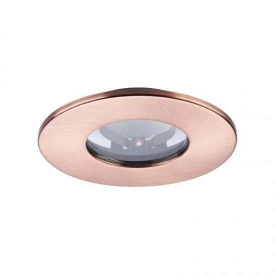 62342-001 IP65 Copper Recessed Downlight Ø 8.5 cm