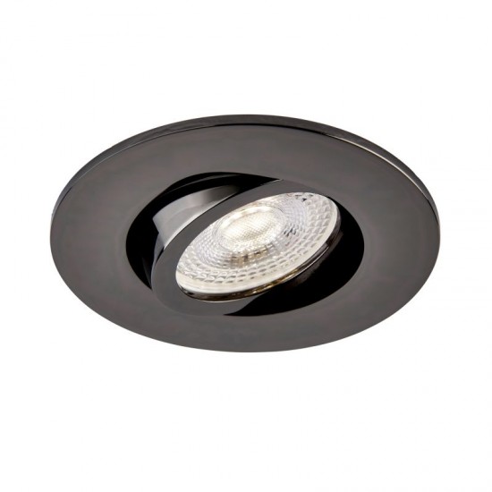 62317-001 Adjustable Black Nickel Recessed Downlight Ø 9.2 cm