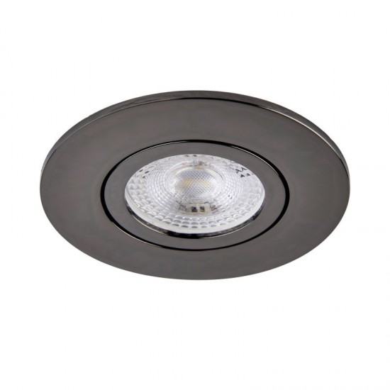 62317-001 Adjustable Black Nickel Recessed Downlight Ø 9.2 cm
