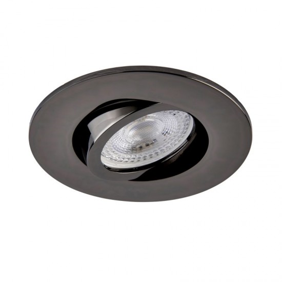62317-001 Adjustable Black Nickel Recessed Downlight Ø 9.2 cm