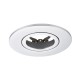 62318-001 Adjustable Silver Recessed Downlight Ø 9.2 cm