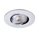 62318-001 Adjustable Silver Recessed Downlight Ø 9.2 cm