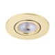 62319-001 Adjustable Brass Recessed Downlight Ø 9.2 cm