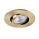 62321-001 Adjustable Antique Brass Recessed Downlight Ø 9.2 cm