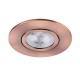 62322-001 Adjustable Copper Recessed Downlight Ø 9.2 cm