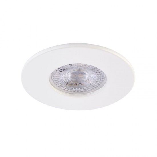 62323-001 Matt White Recessed Downlight Ø 8.5 cm