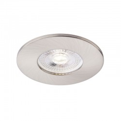 62325-001 Satin Nickel Recessed Downlight Ø 8.5 cm