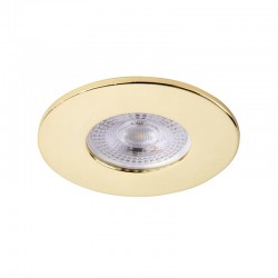 62329-001 Brass Recessed Downlight Ø 8.5 cm