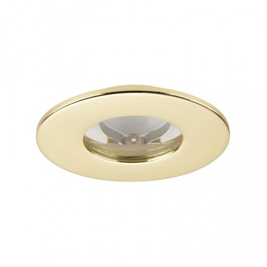 62339-001 IP65 Brass Recessed Downlight Ø 8.5 cm