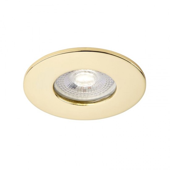 62339-001 IP65 Brass Recessed Downlight Ø 8.5 cm