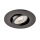 62317-001 Adjustable Black Nickel Recessed Downlight Ø 9.2 cm
