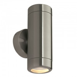 22440-001 Brushed Stainless Steel Up & Down Wall Lamp 22440-001 Brushed Stainless Steel Up & Down Wall Lamp