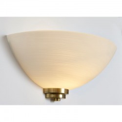 1190-001 Antique Brass Wall Lamp with White Glass 1190-001 Antique Brass Wall Lamp with White Glass
