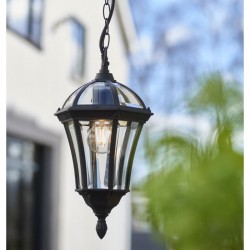 1233-001 Outdoor Black Lantern Pendant 1233-001 Outdoor Black Lantern Pendant