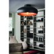 31296-002 Black & Copper Ceiling Lamp