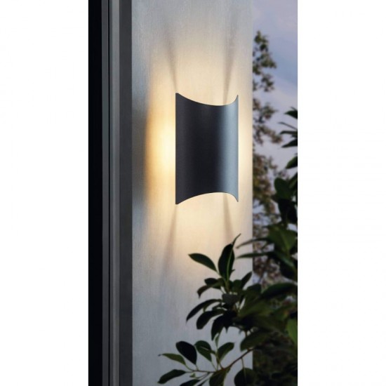 59393-002 Outdoor LED Black Wall Lamp 59393-002 Outdoor LED Black Wall Lamp