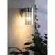 59397-002 Clear Glass & Stainless Steel Wall Lamp 59397-002 Clear Glass & Stainless Steel Wall Lamp