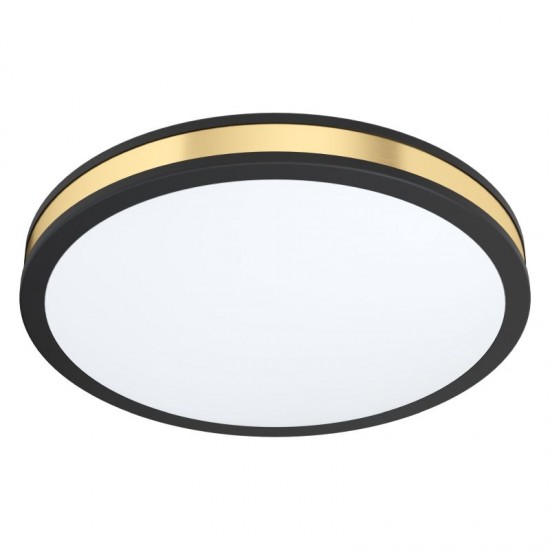 60951-002 Black & Gold Ceiling Lamp