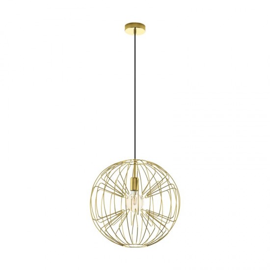 61152-002 Brass Pendant