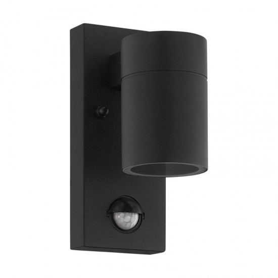 62071-002 Black Wall Lamp with Sensor