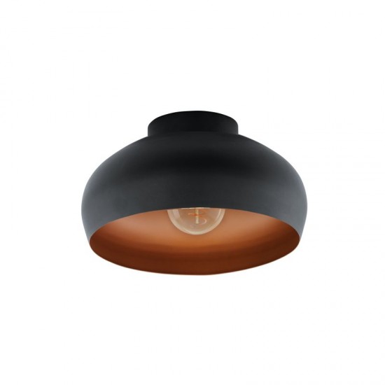 66742-002 Black & Copper Ceiling Lamp