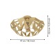 71036-002 Vinage Gold Ceiling Lamp