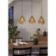 71037-002 Vinage Gold 3 Light over Island Fitting