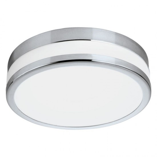 41082-002 LED White & Chrome Small Ceiling Lamp 41082-002 LED White & Chrome Small Ceiling Lamp