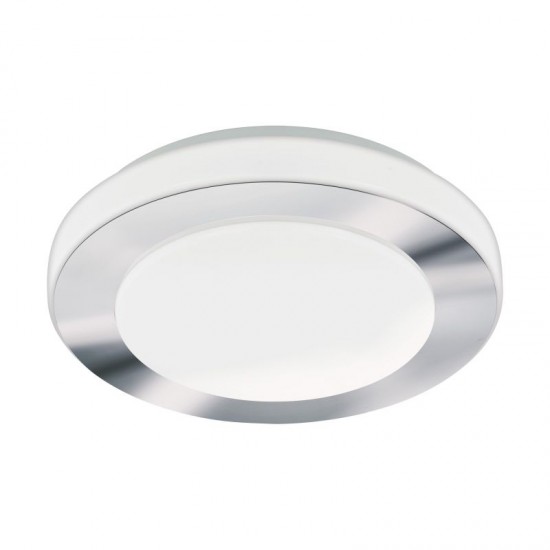 41097-002 LED White & Chrome Medium Ceiling Light