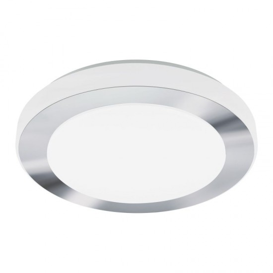 41098-002 Chrome LED Flush with White Diffuser
