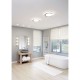 41059-002 LED White & Brushed Aluminium Ceiling Light