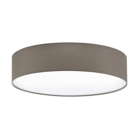 52775-002 Taupe 3 Light Flush with White Diffuser