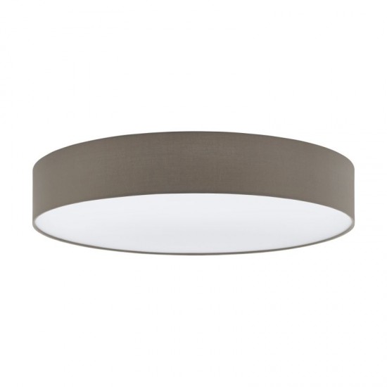 52779-002 Taupe 5 Light Flush with White Diffuser