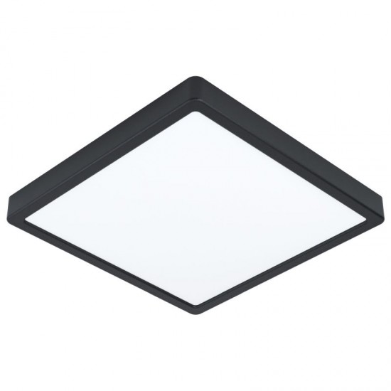 60915-002 Black LED Flush with White Diffuser