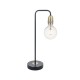 63624-004 Black & Antique Brass Table Lamp
