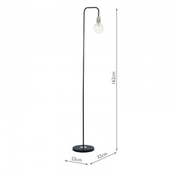 63625-004 Black & Antique Brass Floor Lamp 63625-004 Black & Antique Brass Floor Lamp