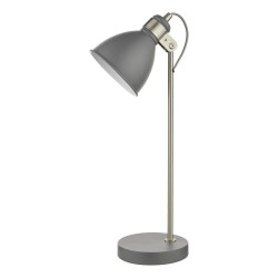 63699-003 Grey & Chrome Desk Lamp 63699-003 Grey & Chrome Desk Lamp