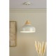 63700-003 Grey Pendant with Wooden